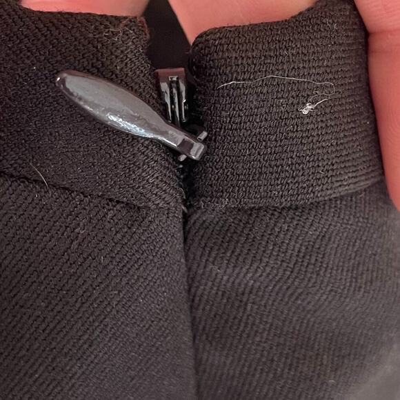 Express Design Studio Brown Pencil Skirt, Classic, Capsule Wardrobe Basic, 6 - Picture 4 of 14